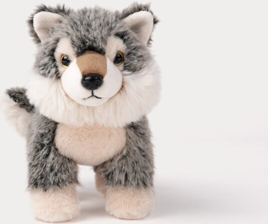Teddykompaniet Teddy Forest Varg GREY 25 cm Teddykompaniet Teddy Forest Varg GREY 25 cm