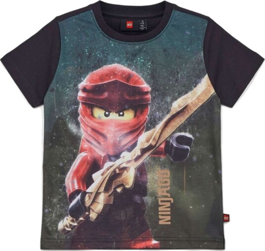 LEGO Ninjago kortermet t skjorte Sort (98)