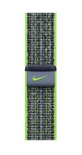 Apple Nike - Sløyfe For Smart Armbåndsur - 41 Mm - 130 - 190 Mm - Lys Grønn/Blå