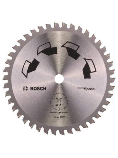 Bosch Sirkelsagblad SPECIAL D= 156 mm borediameter= 12,75 mm T= 42