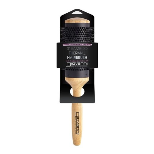 Giovanni bamboo thermal hair brush ceramic coated Giovanni bamboo thermal hair brush ceramic coated