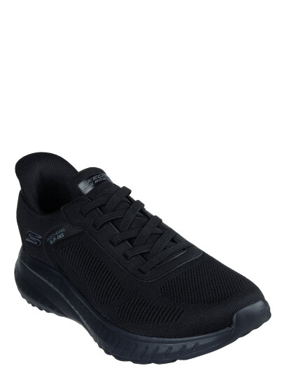 Skechers Men Bobs Squad Chaos Solid Step - Black - 43