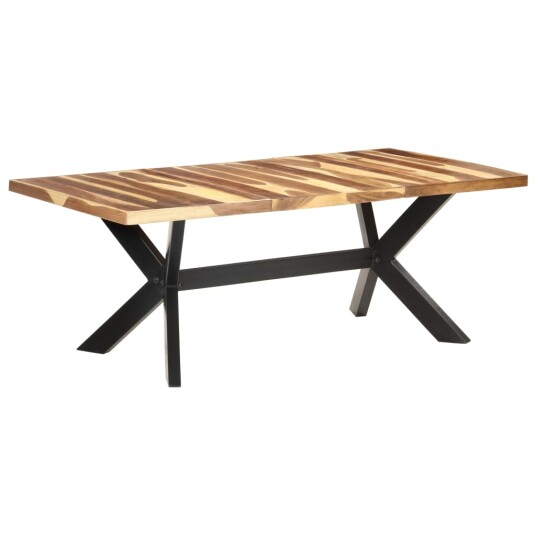 Spisebord 200x100x75 cm heltre med honningfinish 8720286104453