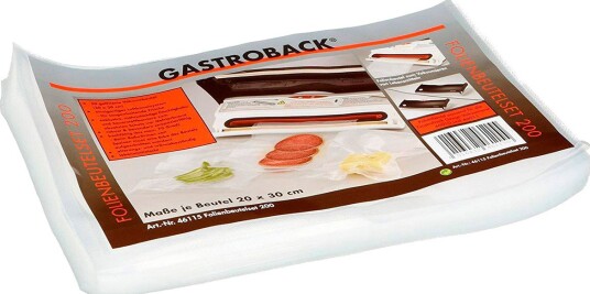 Gastroback 46115 Vakuumposer 20x30 cm (200 stk) Gastroback 46115 Vakuumposer 20x30 cm (200 stk)