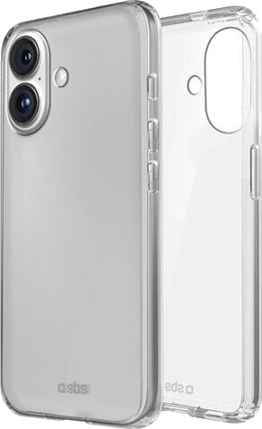 SBS Mobildeksel iPhone 16 Gjennomsiktig SBS Mobildeksel iPhone 16 Gjennomsiktig