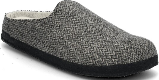Birkenstock Amsterdam Wrap Dip Fe H.bone Gray Laf HERRINGBONE GRAY 46