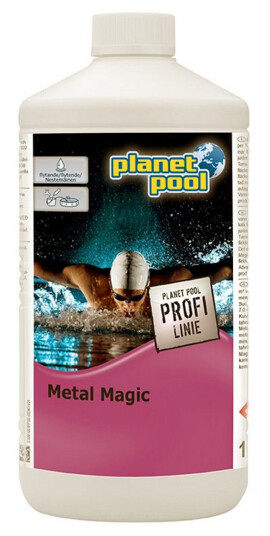Bassengrengjøring Planet Pool MetalMagic 1L