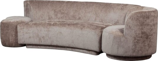 Sofasett Kombi Popular med puff Taupe Sofasett Kombi Popular med puff Taupe