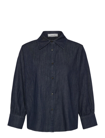 Tomorrow Trw-Key Hepburn 3/4 Shirt Wash Rins - Navy - 40