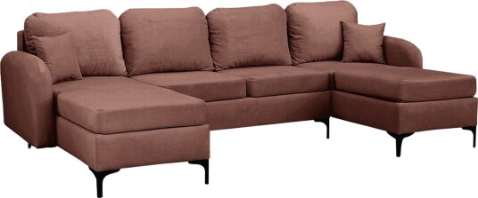 Knocklong 4 sits Hörnbäddsoffa Brown