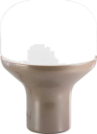 Delux Bordlampe  Høyde 22 Cm  Champagne