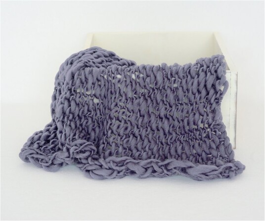 Pledd - Fiber - 50x50 cm - Malva