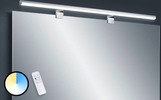 Helestra Vegglampe Gaia, dimbar, Krom / sølv, Baderom, Metall, Moderne Helestra Vegglampe Gaia, dimbar, Krom / sølv, Baderom, Metall, Moderne