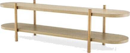 Scario skåp washed oak veneer