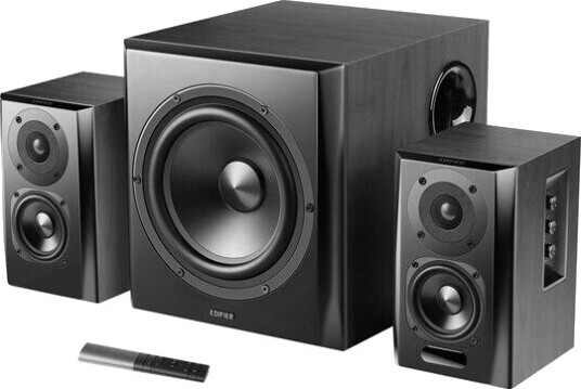 Edifier S351DB 2.1 Trådløse PC-høyttalere med Bluetooth, Svart Edifier S351DB 2.1 Trådløse PC-høyttalere med Bluetooth, Svart