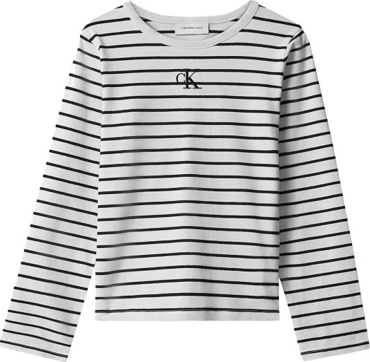 Calvin Klein Genser TurtledoveBEIGE Calvin Klein 12 år (152) Genser Hvit Svart