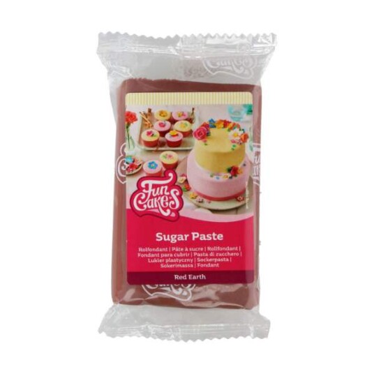 Jordfarge Fondant Fra Funcakes 250g 