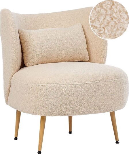 Lenestol Otsby II Beige/lyst tre - Beige/lyst tre
