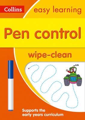 Pen Control Age 35 Wipe Clean Activity Book  Ideal for Home Learning