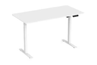 Ergonomisk Hev/Senk skrivebord 150cm (hvit)