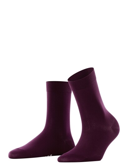 Falke Women Cotton Touch Business & Casual - Purple - 35-38 Falke Women Cotton Touch Business & Casual - Purple - 35-38