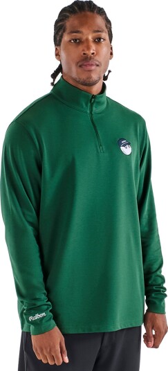 Malbon Flyer Midlayer Grønn Golfgenser herre Forest Large