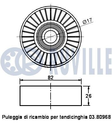 Stabilisator stag RUVILLE 915374 Stabilisator stag RUVILLE 915374