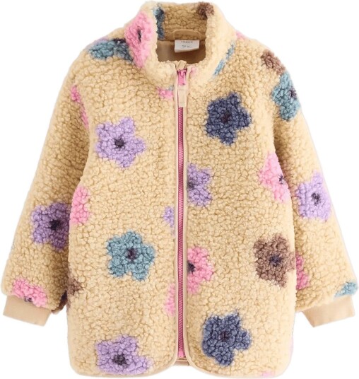 Lindex Pile Jacket Pink 110 Lindex Pile Jacket Pink 110