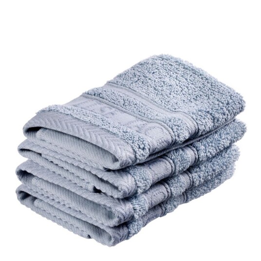 Home By Ilse Jacobsen Bath Collection vaskeklut 30x30 cm 4 stk powder blue