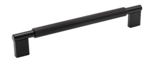 BESLAG DESIGN HÅNDTAK ARPA 192MM BØRSTET SVART 373067-11