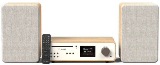 Pure Classic Stereo micro Hi Fi system Bomull