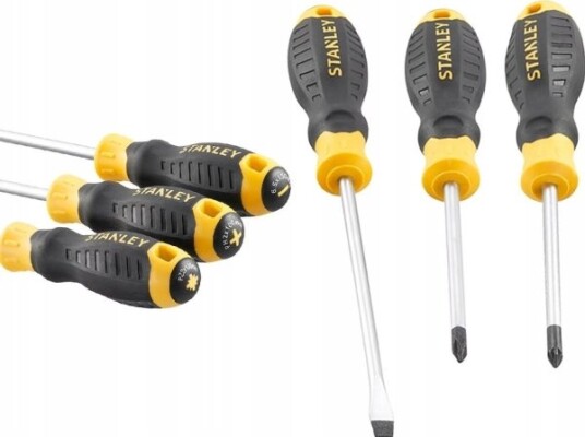 Stanley St. Screwdrivers 3Pcs. C/Grip (Pl+Ph+Pz) Stanley St. Screwdrivers 3Pcs. C/Grip (Pl+Ph+Pz)