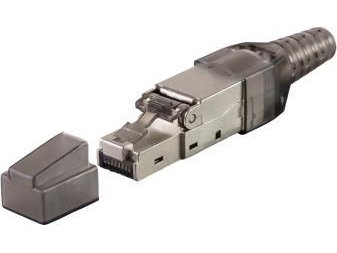 Alantec Rj45 Stp Cat.6A Poe+ Plugg Verktøyfri Alantec - Alantec