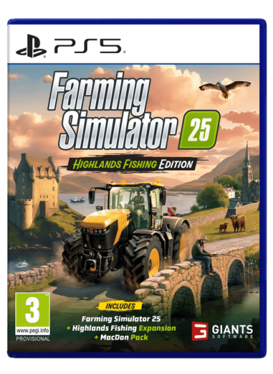 Farming Simulator 25: Highlands Fishing Edition PS5 Farming Simulator 25: Highlands Fishing Edition PS5