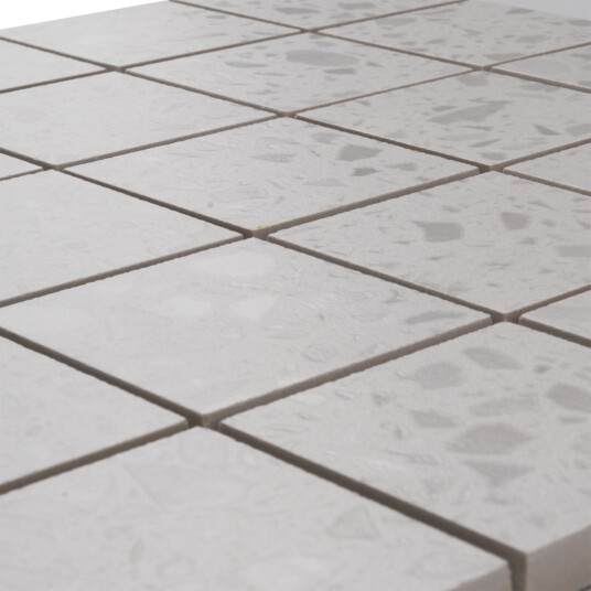 TERRAZZO WHITE MOSAIKK 6X6 TERRAZZO WHITE MOSAIKK 6X6