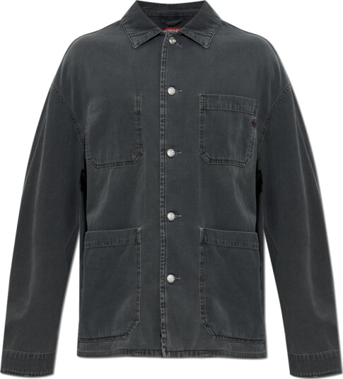 Diesel unisex Jakker Grå 2XL,