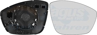 VAN WEZEL 1633832 Speilglass, ytterspeil