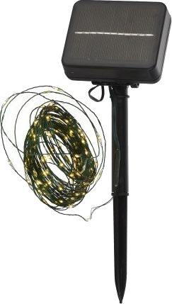 Sirius Knirke solcelle lyslenke 160LED - 15,9 meter