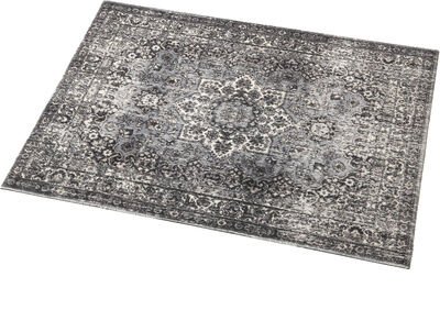 Drum N Base Vintage Pedal and Amp Rug Grey