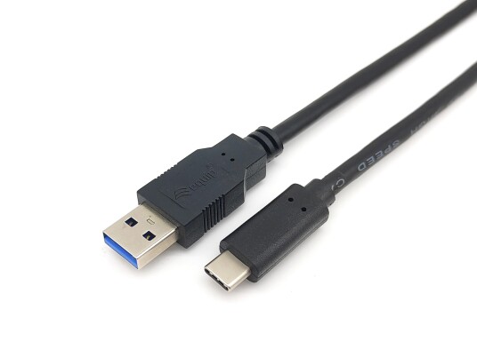 EQUIP USB Kabel 3.2 A -> C St/St 2.0m 3A schwarz EQUIP USB Kabel 3.2 A -> C St/St 2.0m 3A schwarz