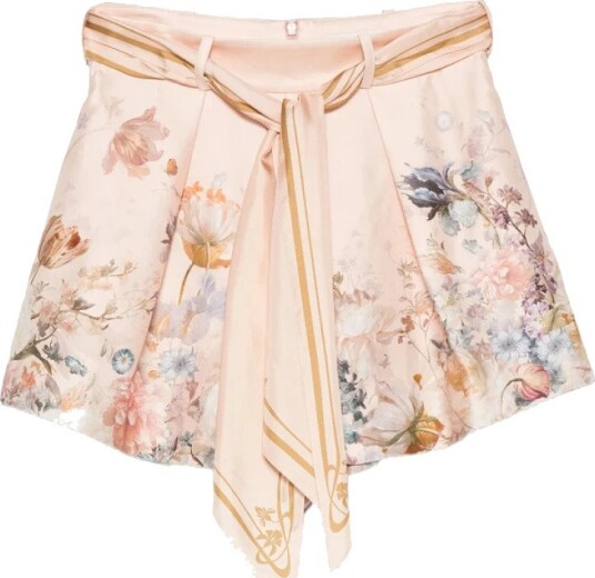 Zimmermann Dame Shorts Flerfarget M,