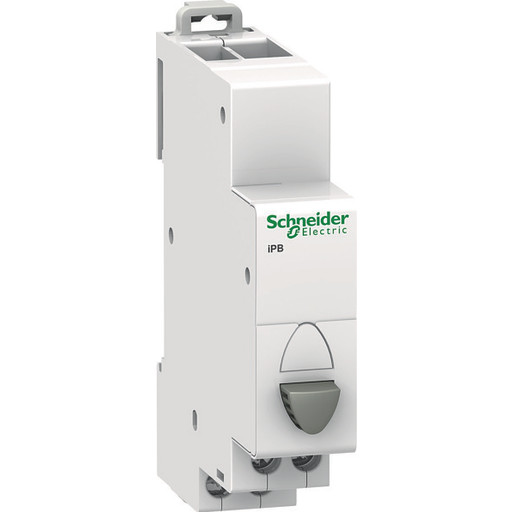 Schneider Electric Acti9 ipb 1no single push button grey (3606480088247)