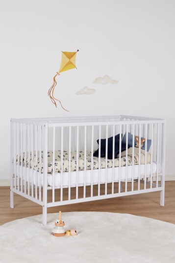 JLY HEAVEN Sprinkelseng SIGNE 60x120, Lysegrå