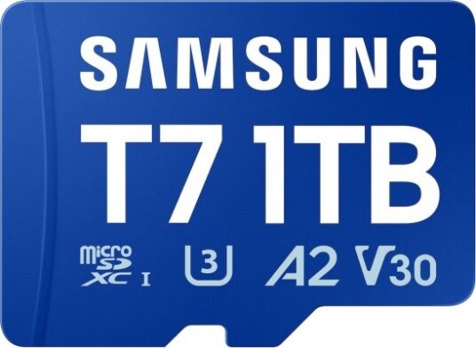 Samsung T7 micro SDXC minnekort 1TB Samsung T7 micro SDXC minnekort 1TB