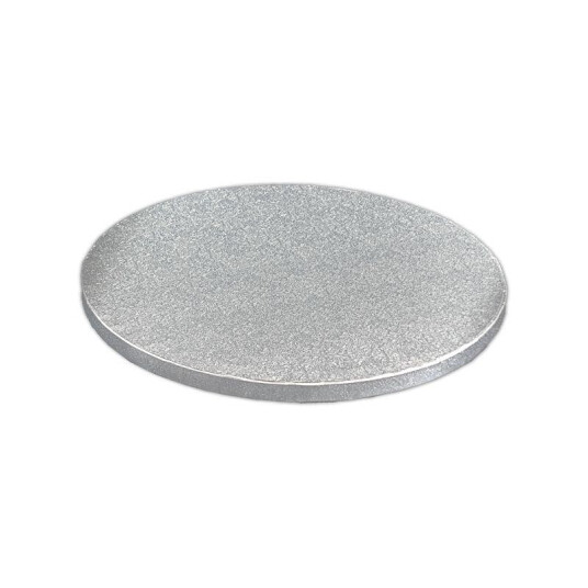 Kake Drum Rund Sølv 28cm | Slikkepott.No