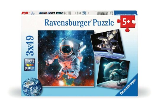 Ravensburger Puzzle Space Adventure 3x49p
