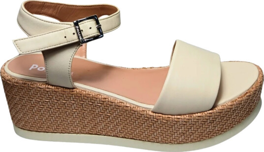 Pollini Dame Sko Beige 41 EU,