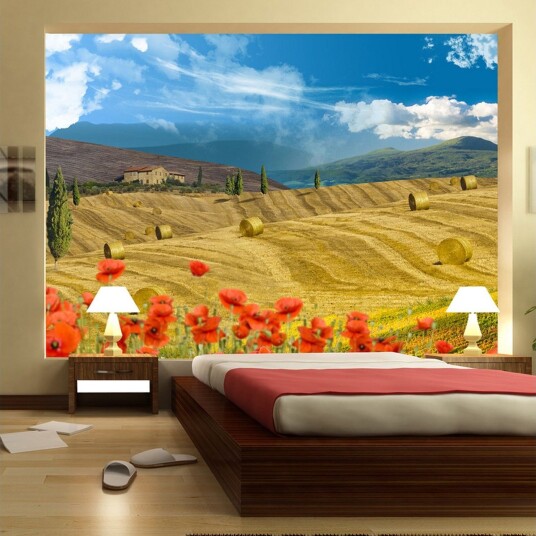 Fototapet Autumn Landscape 200x140 - Artgeist sp. z o. o.
