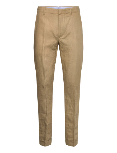 Polo Ralph Lauren Linen Suit Trouser   Beige   30 x 32