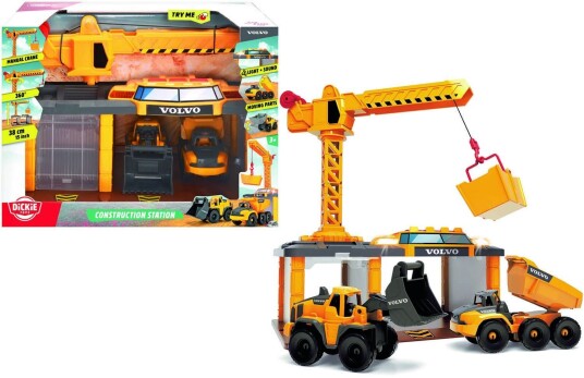 Dickie Toys Volvo Construction Station I-203726009